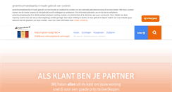 Desktop Screenshot of groenhoutmakelaardij.nl